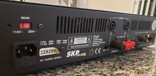 Amplificador Potencia Skp Pro Audio Max 300x 150+ 150w
