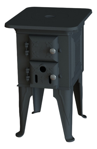 Estufa De Ferro Fundido 36l X 43c X 62h Cm
