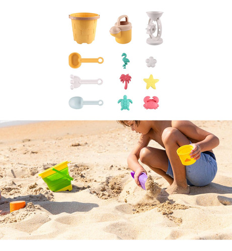 Juguetes De Arena De Playa Para Niños, Juguete Amarillo