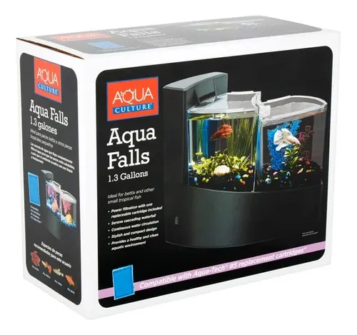 Pecera Aqua Falls 1.3 Gallons