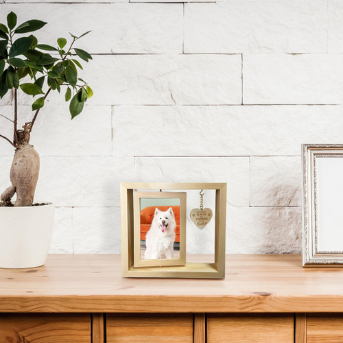 Pantalla Conmemorativa De Escritorio Moldura Fotográfica Pet