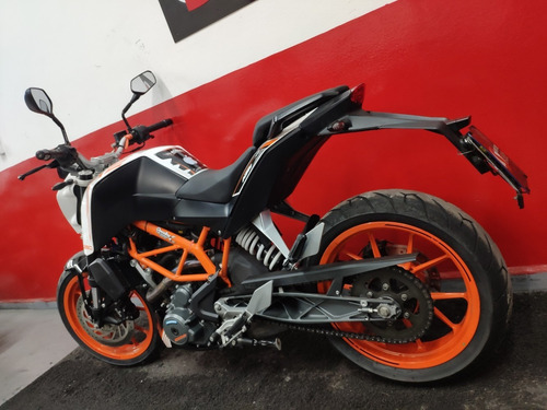 Ktm 390 Duke 390 Abs 2017 Branca Branco