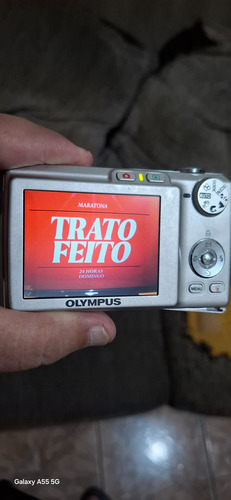 Camera Fotog Dig 7.1 Mp X-785 Olympus Usada..ler Anuncio. Prateado (Usado)