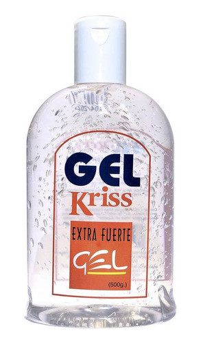 Gel Para El Cabello Kriss Fijación Extra Fuerte500 Gr