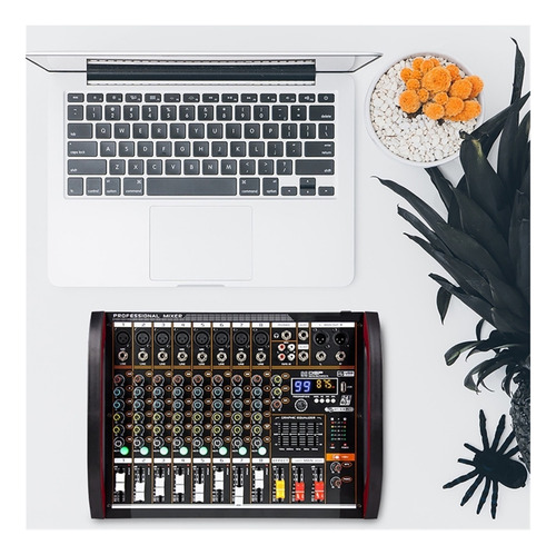 Mezclador Digital De 8 Canales, Consola Mezcladora, , Usb,