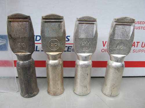Lot Of 4 Anderson Style Power Contacts/terminals S Ccx