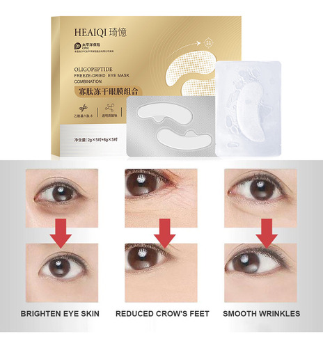 10 Pares De Tapa-olhos Com Microagulha, Anti-inchaço
