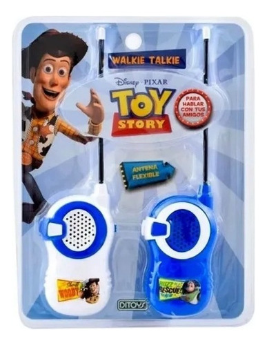 Walkie-talkie Ditoys Walkie Talkie De Toy Story X 2 Azul