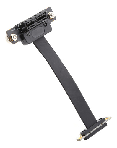 Cabo De Extensão Adaptador Pcie 1x Dual 90° Network Led