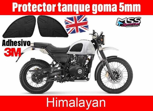 Imagen 3 de 6 de Royal Enfield Himalayan Protector Tanque Goma Flex 5mm 3m