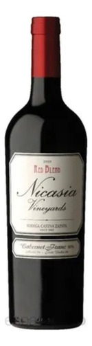 Vino Nicasia Red Blend Cabernet Franc 750ml Caja X 6u