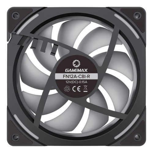Kit 3 Ventiladores Gamemax Kf300r Bk
