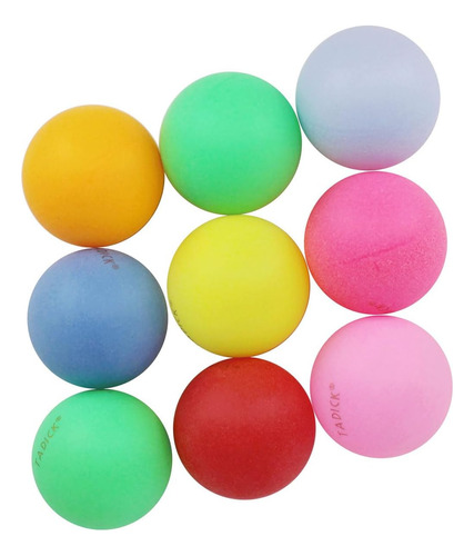 Paquete De 100 Pelotas De Ping Pong De Colores Para Bricolaj