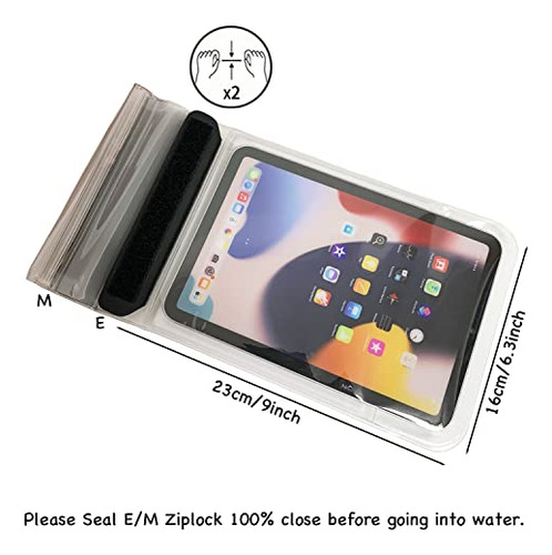 Funda Impermeable Para Kindle Y Tablet - Pack Proteccin Tota