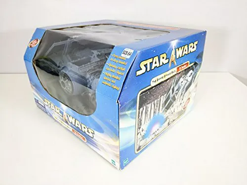 Caza Bombardero Tie De Star Wars Con Piloto Tie