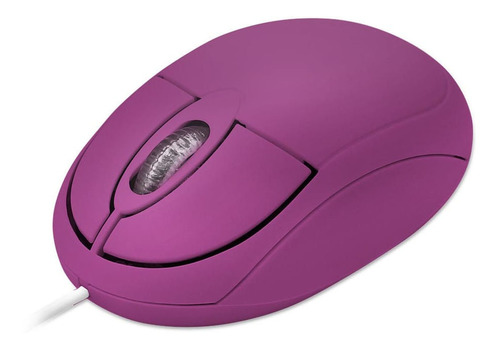 Imagem 1 de 2 de Mouse Pink Rosa Com Fio Óptico Usb Pequeno1200 Dpi 3 Botões