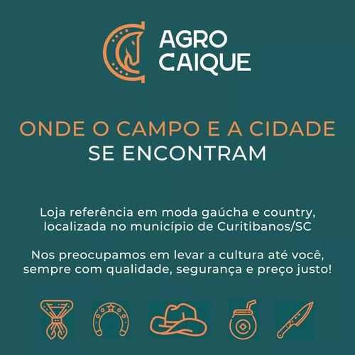 Chapéu Gaúcho Cury (estilo Maidana) Pelo E Lã Aba 9