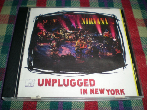 Nirvana / Unplugged In New York Cd 1994 Ind Arg (37-cp3)