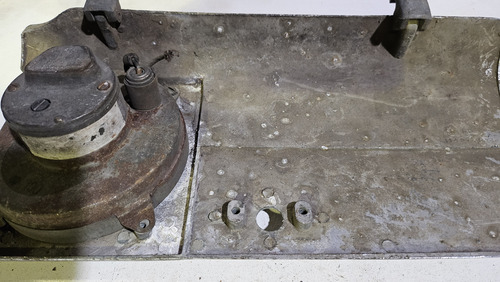 Tapa Guantera Con Reloj Dodge Década 1940 Automovil Antiguo