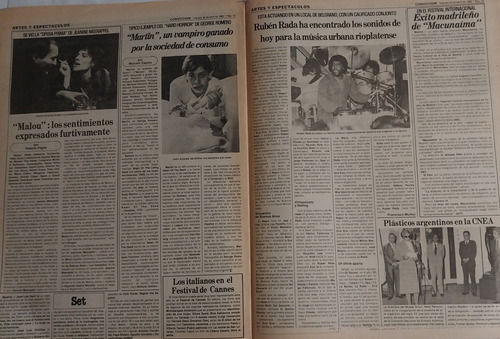 Diario Conviccion 30/4/1982 Guerra Malvinas,reagan,thatcher (Usado)