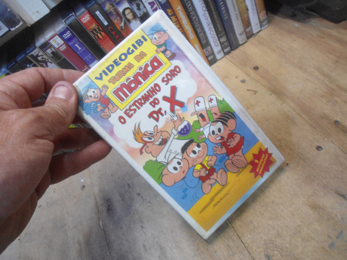 Filme Vhs Videogibi Turma Da Mônica -o Estranho Soro Do Dr X (Usado)