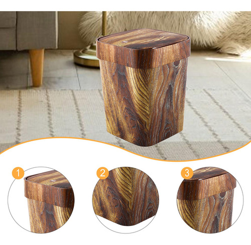 Basura De Basura Bin Bin Waste Basket Bask Container Bin