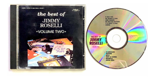 The Best Of Jimmy Roselli Volume Two - Cd Original 1989 M&r