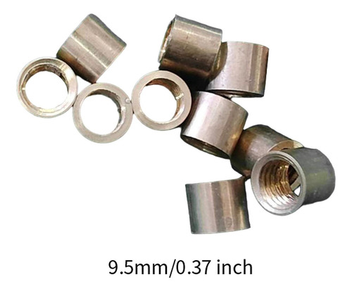 10x Para Taco De Billar Para Punta De Taco De Billar 9,5 Mm
