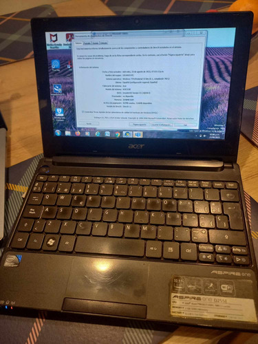 Portátil Acer Aspire One D255e