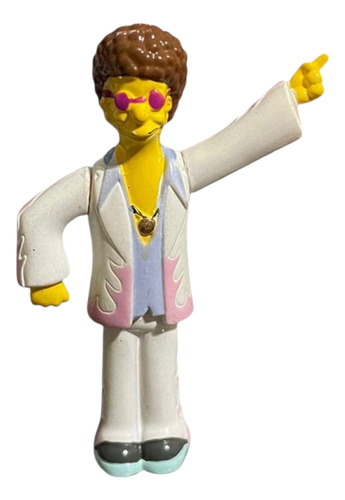Muñeco Jack Los Simpson Disco Stu (Usado)