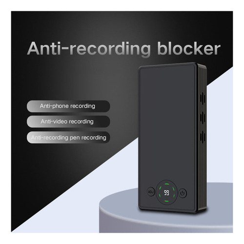 Bloqueador De Grabación Portátil, Detector, Grabadora De Tel