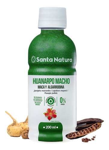 Santa Natura Huanarpo Macho, Maca Y Algarrobina Original