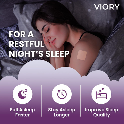Parches Para Dormir Viory 60 Extra Strength Para Adultos