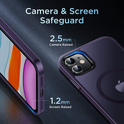 Funda Para iPhone 11 Deep Morado Plastico-02