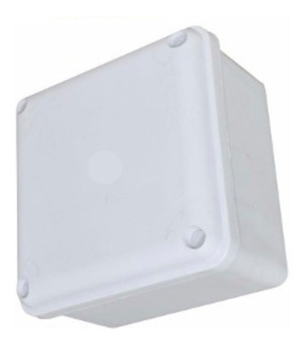 Imagen 3 de 5 de Caja De Paso Plastica 10x10 Para Camaras De Seguridad