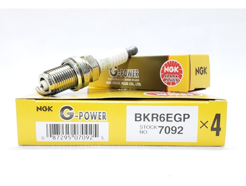 Bujia Ngk Platino  Bkr6egp Logan 1.6 G3 2015-2019 4 Pz