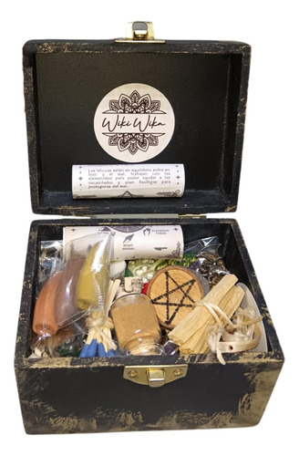 Caja Mágica, Starter Kit De Magia Altar Wicca Modelo 2