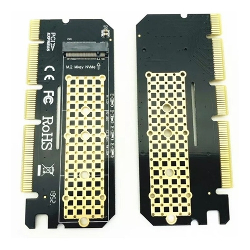 Adaptador Pcie A M.2 Nvme  Compatible. Pci-e X4, X8, X16