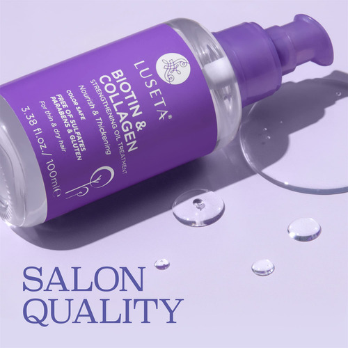 Sérum Para El Crecimiento Del Cabello L Luseta Biotina Con C