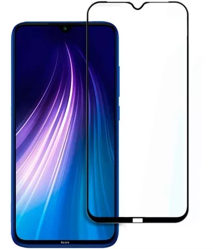 Protector Pantalla Vidrio Templado Redmi Note 8 Pro Full Peg