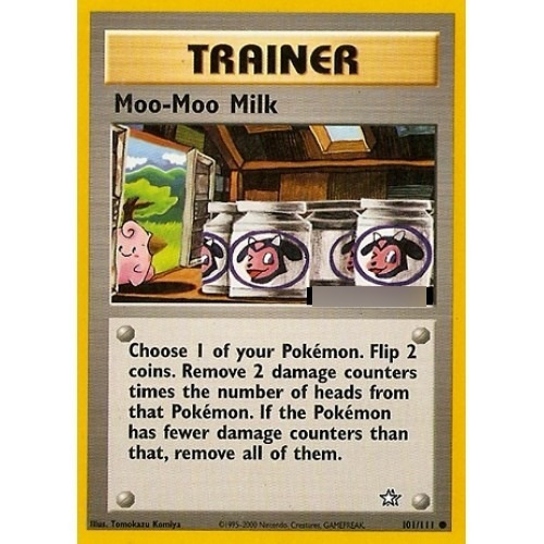 Moo-moo Milk - Treinador Comum 101/111 - Pokemon Card Game