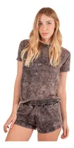 Comprar Pijama Mujer Corto Remera Nevado Remeron Ropa De Dormir