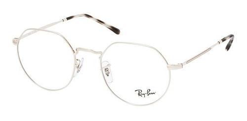 Lentes Ray Ban Rx6465 2501 Jack Silver Oftalmico Unisex