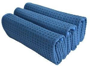 Sinland Microfibra Waffle Weave Grueso Toallas De Cocina Dis