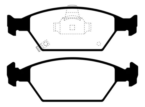 Pastilla Freno Honda  Fit 2010-2018/city Delantera