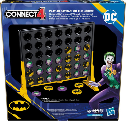 Juego De Estrategia Batman Conecta 4 En Raya Para Niños Edad