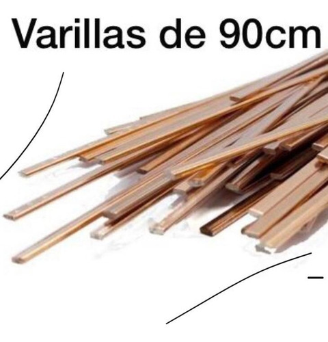 Varillas De Plata Harris 5 % 90cm  Largo - Precio X Unidad 