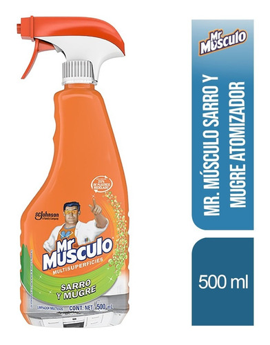 Mr Musculo Multisuperficies Sarro Y Mugre 500ml Atomizador