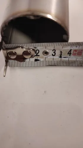 Pasamanos De 1 Metro En Acero Inoxidable Caño 4 Cm Diámetro