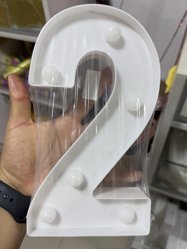 Letras Y Números Acrílico Con Luces Led